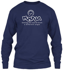 Long Sleeve Tee - Autism - Seeing the world Long Sleeve Tee - Autism - Seeing the world